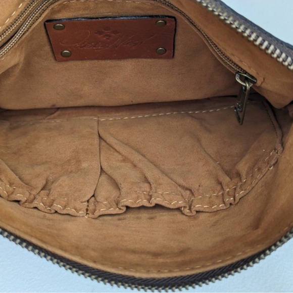 Patricia Nash Leather Wristlet/Clutch - Picture 3 of 6